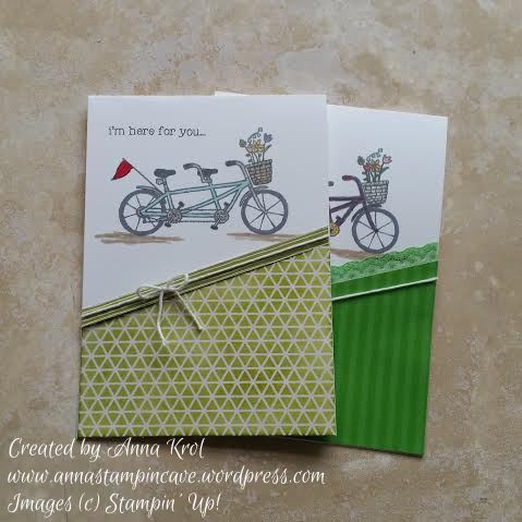 I'm here for you - Pedal Pusher Card 4