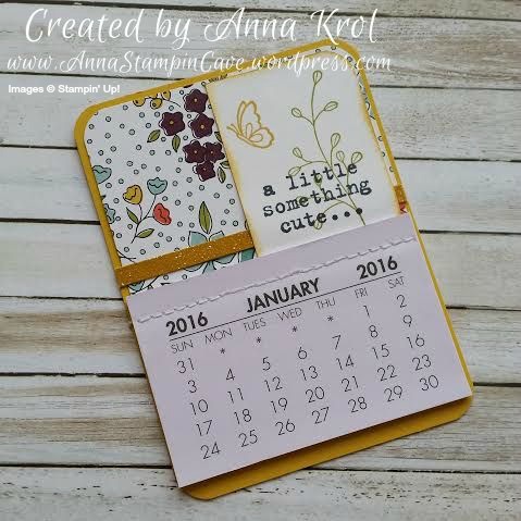 Wildflower Fields Fridge Mini Calendars - Hello Honey