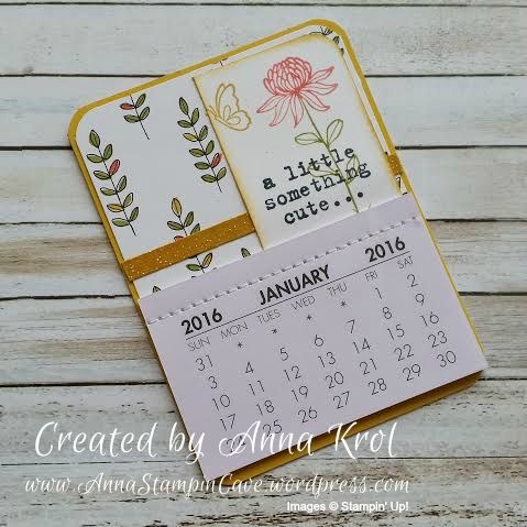 Wildflower Fields Fridge Mini Calendars - Hello Honey 2